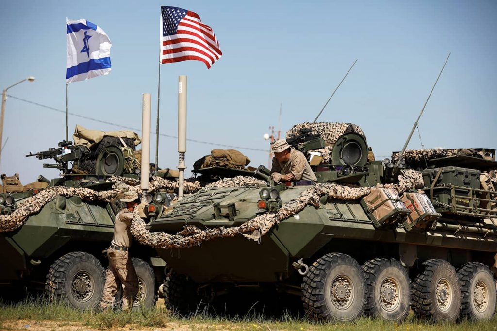 US Marine during Juniper Cobra, a US-Israeli joint air defense exercise. Photo credit: REUTERS/Amir Cohen