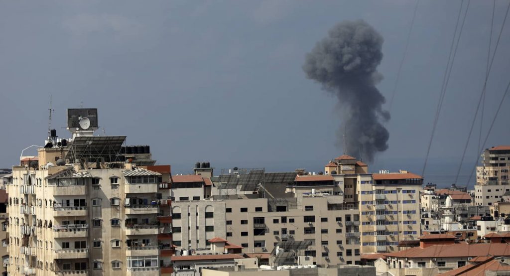 Israel Launches Strikes On Gaza, August 6, 2022. Photo credit: Majdi Fathi via Reuters Connect