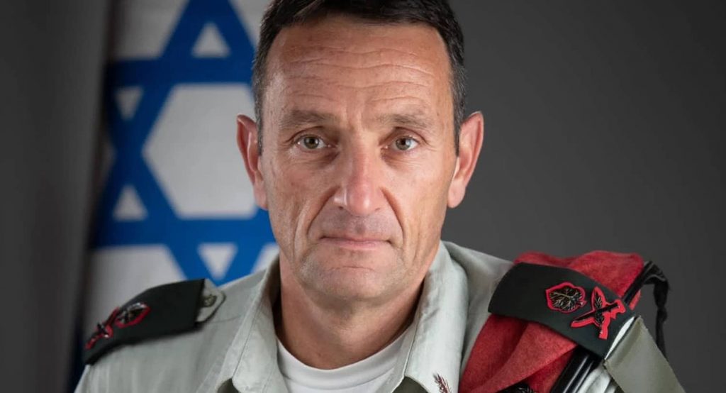 Major General Hertzi Halevi, the next chief of staff of the IDF. Photo credit: IDF Spokesperson's Unit