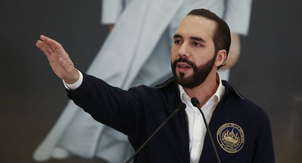 El Salvador's President Nayib Bukele. Photo credit: REUTERS/Jose Cabeza.