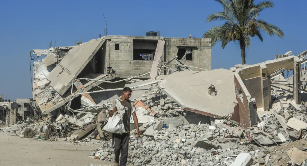 Khan Yunis, Gaza, July 2024. Photo credit: Abed Rahim Khatib/dpa via Reuters Connect.