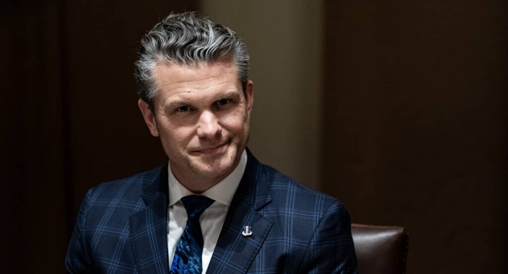 Pete Hegseth.