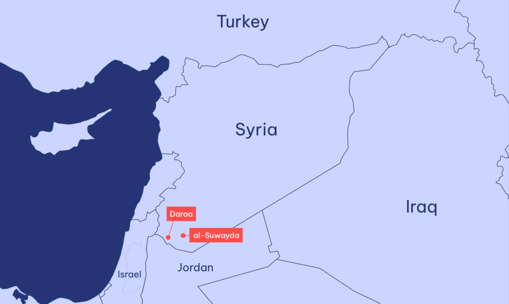 Map of Syria
