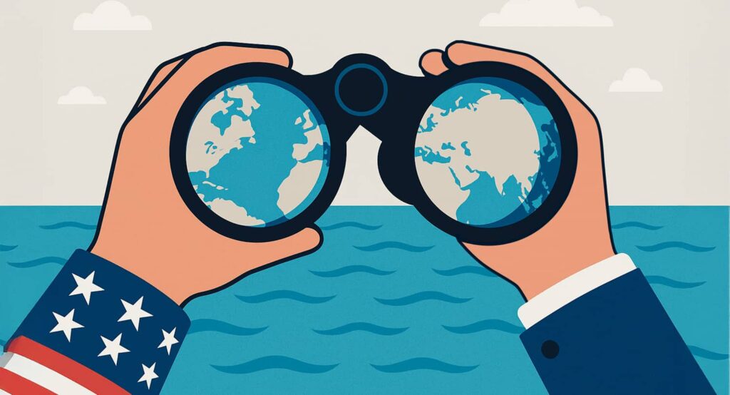 Binoculars illustration